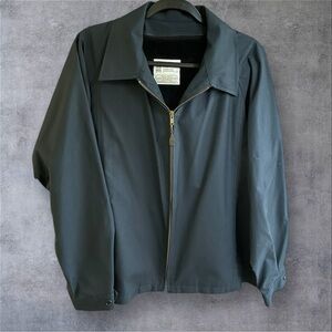 Vintage London Fog Men's Large Navy Jacket - NWT - Made in USA